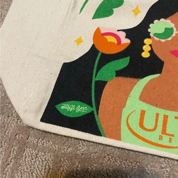 NWT {Ulta Beauty} Totally Conscious Tote Handbag Shoulder Shopping Bag - Picture 11 of 16